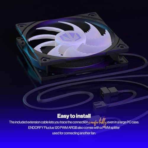 ENDORFY Fluctus 120mm Black PWM ARGB image