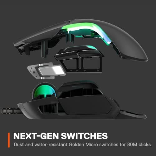 SteelSeries Rival 5 Wired Optical Gaming Mouse image