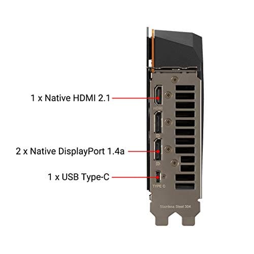 ASUS TUF Gaming Radeon RX 6900 XT 16GB GDDR6 PCI Express 4.0 CrossFireX Support Video Card TUF-RX6900XT-O16G-GAMING image