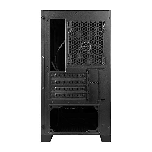 Antec Dapper Dark Phantom DP301M Black Steel / ARGB Lighting / Tempered Glass Side Panel Compact Micro-ATX Gaming Case image