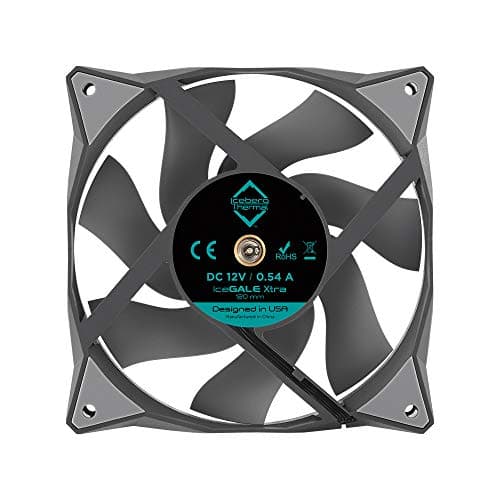 Iceberg Thermal IceGALE Xtra 127 CFM 120mm Gray PWM 3-Pack image