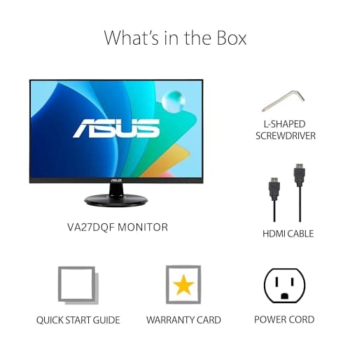 Asus VA27DQF 27" 1080p 100Hz IPS Monitor image