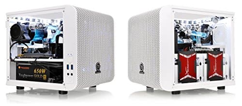 Thermaltake Core V1 Mini-ITX Desktop White Acrylic Side Panel image