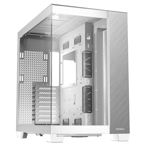 Antec C8 ATX Full Tower White / Silver with Tempered Glass Side Panel and USB 3.2 Gen 2 Type-C, USB 3.2 Gen 1 Type-A image