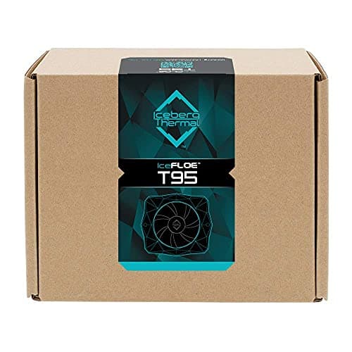 Iceberg Thermal IceFLOE T95 Air 41 CFM Teal / Silver image