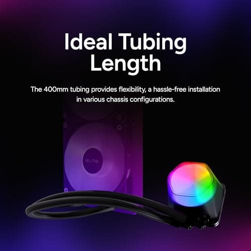 Cooler Master Elite 84.2 CFM Water 360mm Black image