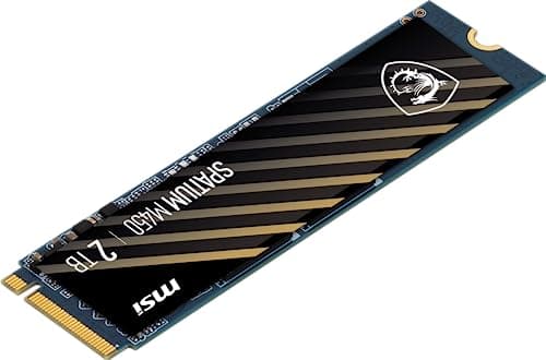 MSI SPATIUM M450 2TB M.2-2280 SSD PCIe 4.0 X4 NVMe image