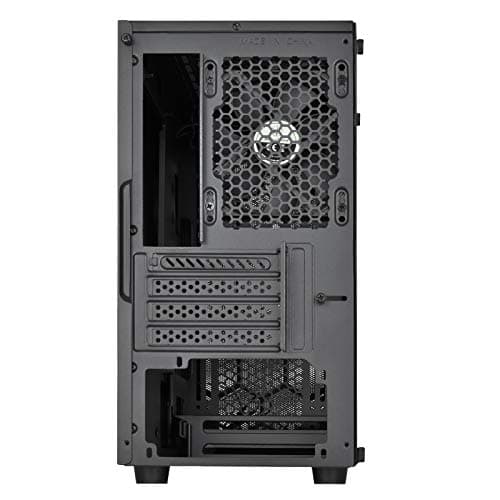 Silverstone PS15 Micro ATX Mid Tower Black with Tempered Glass Side Panel and USB 3.2 Gen 1 Type-A Front Panel image
