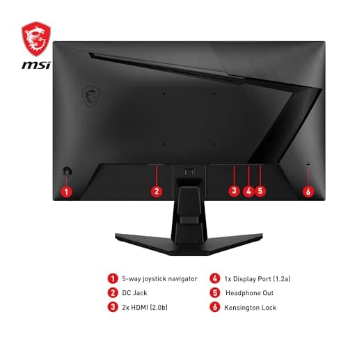 MSI G255F 24.5" 1080p 180Hz IPS Monitor image