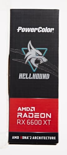PowerColor Hellhound Radeon RX 6600 XT 8GB GDDR6 Black image