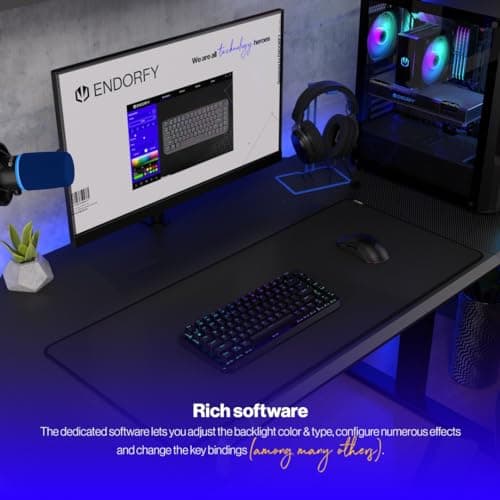ENDORFY Thock RGB Bluetooth/Wireless/Wired Gaming Keyboard image