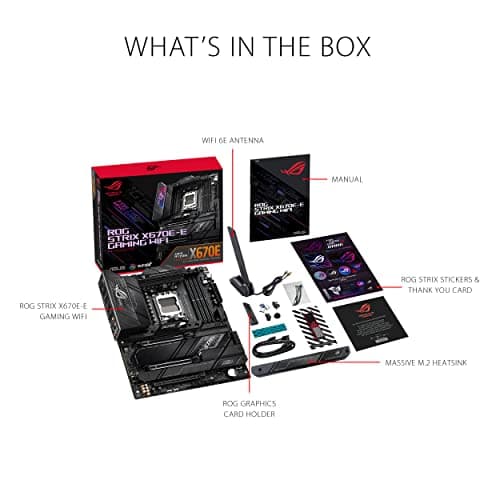 Asus ROG STRIX X670E-E GAMING WIFI DDR5 ATX image