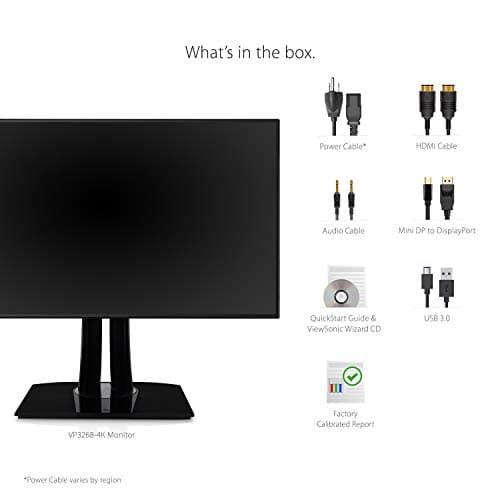 ViewSonic VP3268-4K 31.5" 4K 60Hz IPS Monitor image