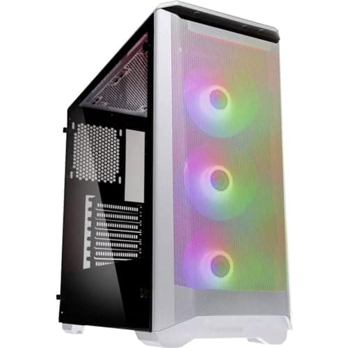 Phanteks Eclipse P400A Digital ATX Mid Tower White Tempered Glass USB 3.2 Gen 1 Type-A image