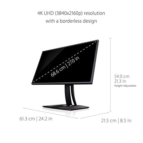 ViewSonic VP2768-4K 27" 4K IPS Monitor image