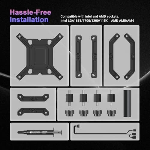 ID-COOLING FX360 Water 360mm INF 58 CFM Black image