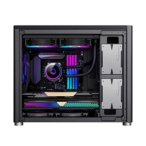 GameMax HYPE ATX Mid Tower Black with Tempered Glass Side Panel and USB 3.2 Gen 1 Type-C USB 3.2 Gen 1 Type-A Front Panel image