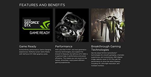 Zotac AMP GeForce GTX 1060 6GB GDDR5 Black / Silver image