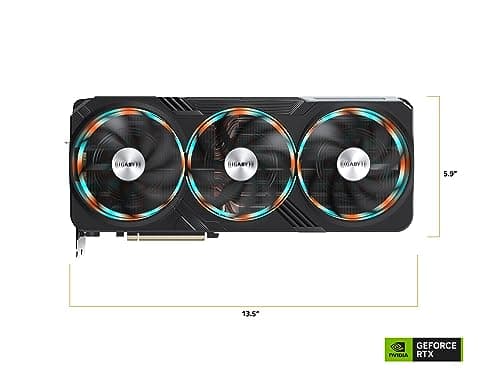Gigabyte GeForce RTX 4080 GAMING OC 16GB GDDR6X Black image