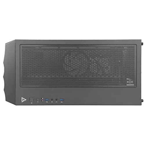 Antec DF700 FLUX ATX Mid Tower Black Tempered Glass Side Panel, USB 3.2 Gen 1 Type-A image