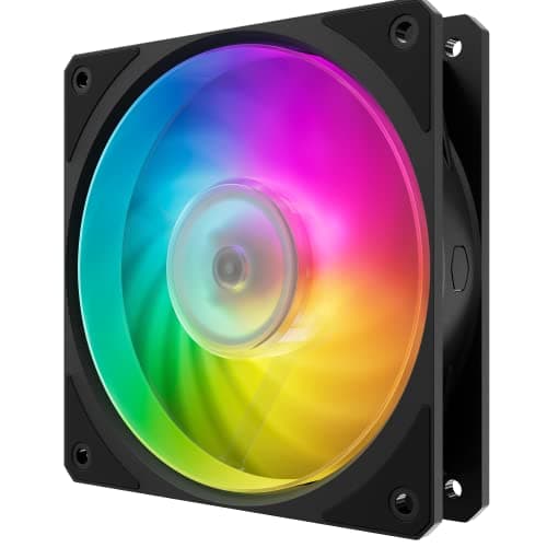 Cooler Master MOBIUS 140P 140mm Black ARGB PWM 76.5 CFM 1-Pack image