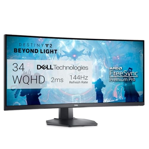 Dell S3422DWG 34" 1440p 144Hz VA Curved Monitor image