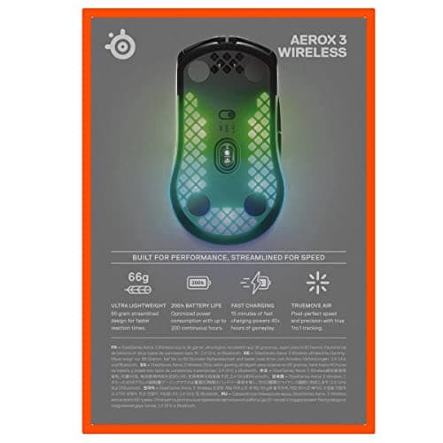 SteelSeries Aerox 3 Bluetooth Optical Gaming Mouse image