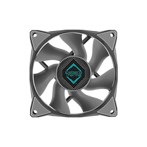 Iceberg Thermal IceGALE Xtra 80mm Gray / White 37 CFM PWM image