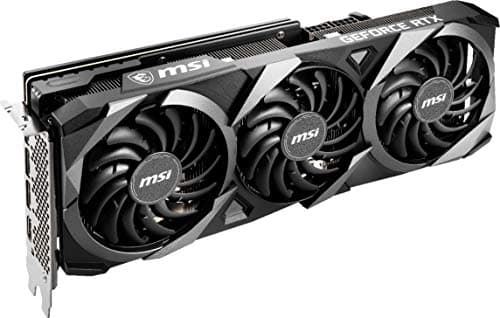 MSI VENTUS 3X OC GeForce RTX 3070 8GB GDDR6 Black / Silver image