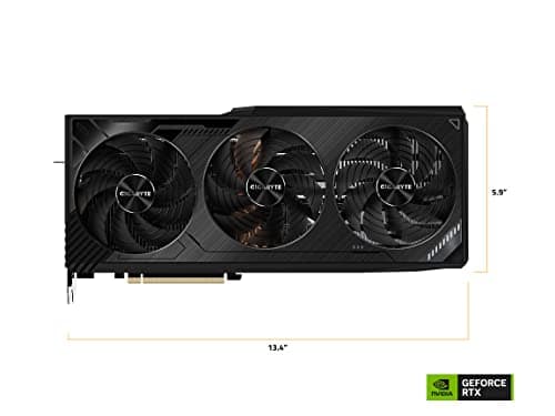 Gigabyte GeForce RTX 4090 WINDFORCE 24GB GDDR6X Black image