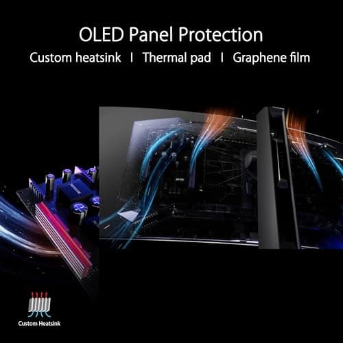 Asus ROG Swift OLED PG49WCD 49" 5120x1440 144Hz QD-OLED Curved Monitor image