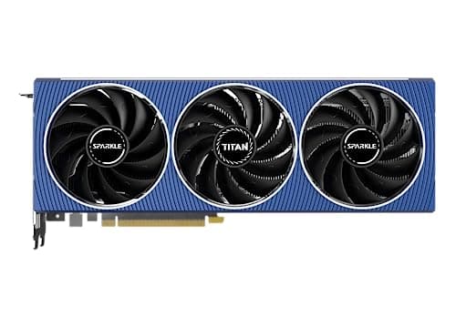 Sparkle TITAN OC Arc A750 8GB GDDR6 Blue / Black image