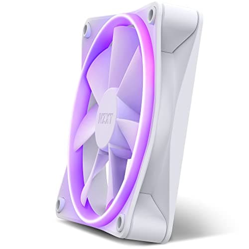 NZXT F120 120mm White Addressable RGB PWM 50.18 CFM 1-Pack image