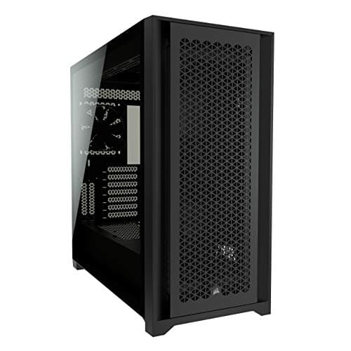 Corsair 5000D AIRFLOW ATX Mid Tower Black with Tempered Glass Side Panel, USB 3.2 Gen 2 Type-C, and USB 3.2 Gen 1 Type-A main image