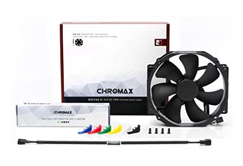 Noctua A15 chromax.black.swap 140mm Multicolor HS-PWM 82.52 CFM 1-Pack image