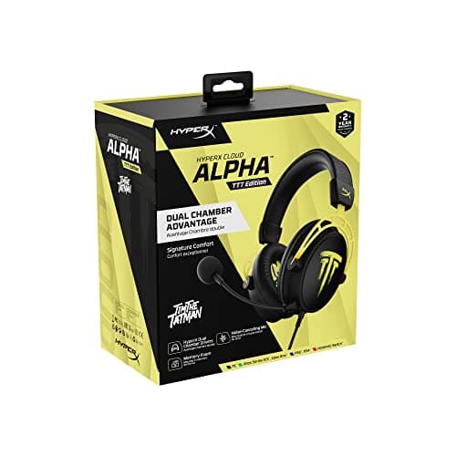 HP HyperX Cloud Alpha TimTheTatman Edition Closed-Back Wired Gaming Headset image