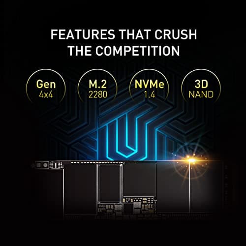 Silicon Power XS70 1TB M.2-2280 SSD PCIe 4.0 x4 NVMe image