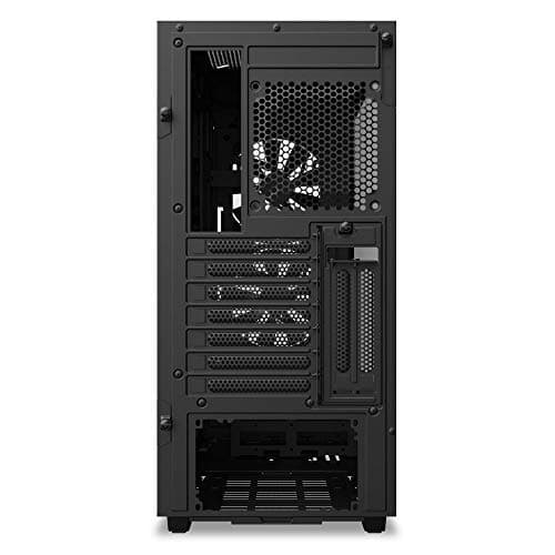 NZXT H510 Elite - CA-H510E-B1 - Premium Mid-Tower ATX Case PC Gaming Case - Dual-Tempered Glass Panel - Front I/O USB Type-C Port - Vertical GPU Mount - Integrated RGB Lighting - Black image