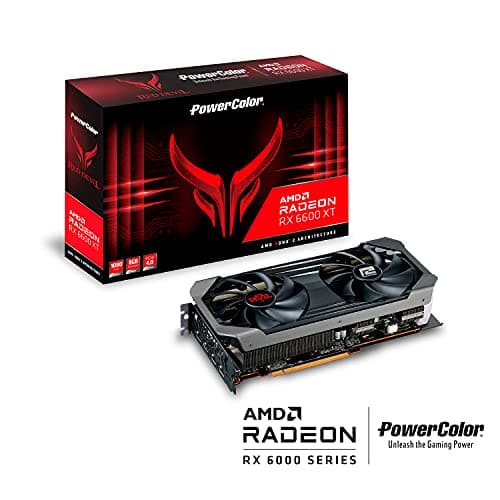 PowerColor Red Devil Radeon RX 6600 XT 8GB GDDR6 Black image