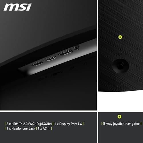 MSI MAG 32CQ6F 31.5" WQHD Rapid VA 180Hz image
