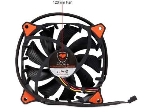 Cougar Vortex 120mm Black 60.4 CFM image