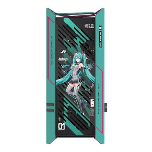 ASUS ROG Strix Helios II Hatsune Miku Edition EATX mid-Tower Gaming PC case image