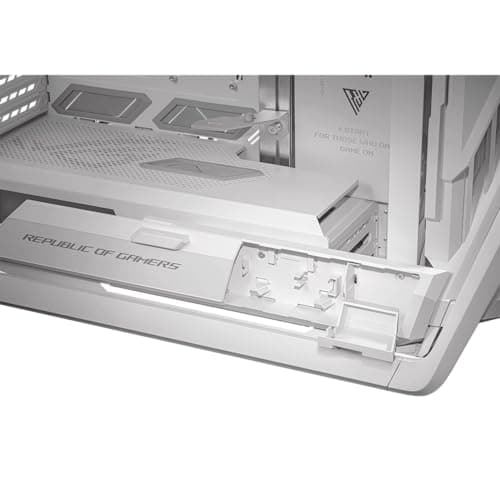  ASUS ROG Hyperion GR701 Tempered Glass eATX Full Tower Computer Case - White image