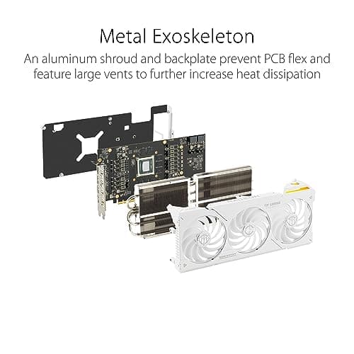 Asus TUF GAMING OC Radeon RX 7800 XT 16GB GDDR6 Black image