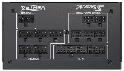 Seasonic VERTEX GX-1000 Black / Silver ATX 1000W Fully Modular 80+ Gold image