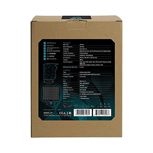 Iceberg Thermal IceSLEET X6 76 CFM Air 159mm Teal / Silver image