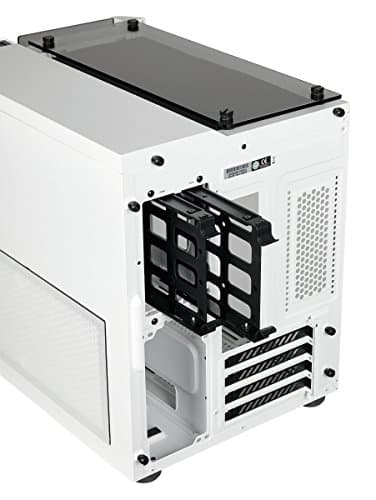 CORSAIR CRYSTAL 280X RGB White Micro-ATX Case, 2 RGB Fans, Lighting Node PRO included, Tempered Glass - Black (CC-9011135-WW) image