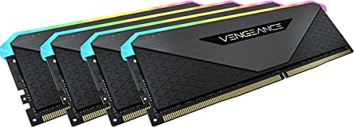 Corsair Vengeance RGB RT Black DDR4-3200 CL16 64GB (4x16GB) image