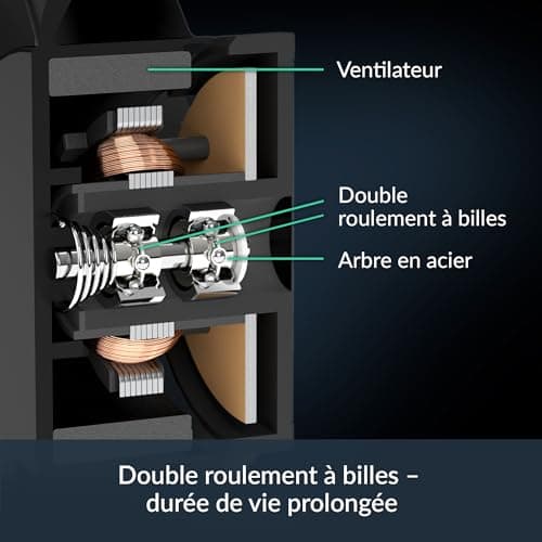 ARCTIC Freezer 8A CO Air 136mm Black / Silver image