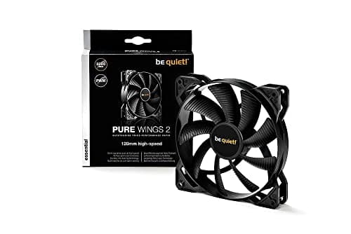 be quiet! Pure Wings 2 120mm Black PWM 65.51 CFM 1-Pack image